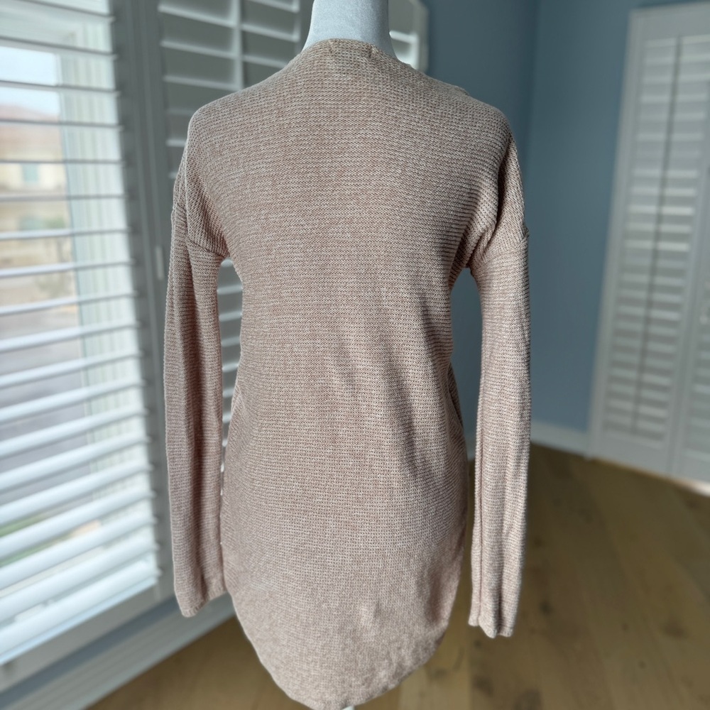 Old Navy Brown V Neck Sweater Tunic Size Small - Picture 5 of 7